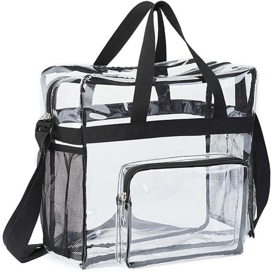 Transparent PVC large capacity tote bag, portable travel cold wash bag, - SJB-DIAMOND ELITES