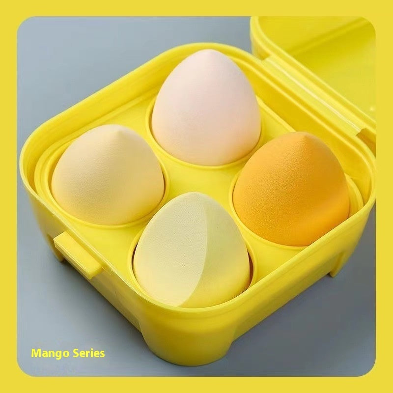 Cosmetic Egg Powder Puff Cushion Super Soft Smear-proof Beauty Blender Studio Sponge Egg Pi-Mart