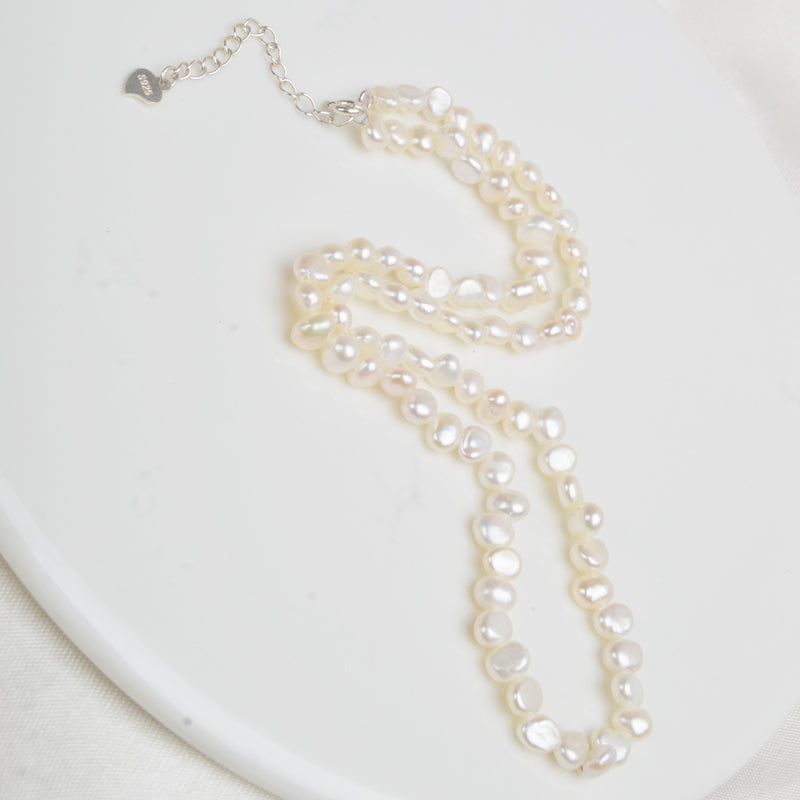 Natural Freshwater Pearl Necklace Pi-Mart