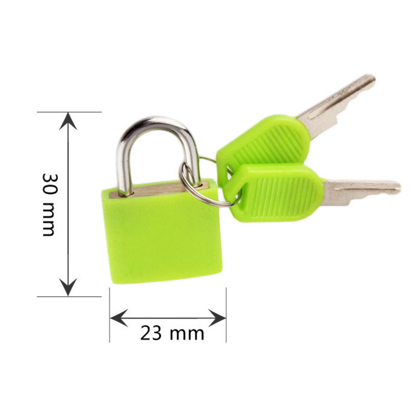 22MM Color Plastic Jacket Shell Padlock Pi-Mart
