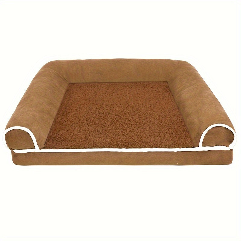 New Dog Sofa Pet Dog Bed Cat Bed Deep Sleep Dog House Square Thickened Warm Dog Mat Small Medium Large Dog House Pet Supplies Breathable Blanket Pet Dog Bed Dog Sofa Dog Bed Dog House Pet Supplies Accessories Lootquake LLC