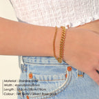 Curb Chain Stainless Steel Bracelet Pi-Mart