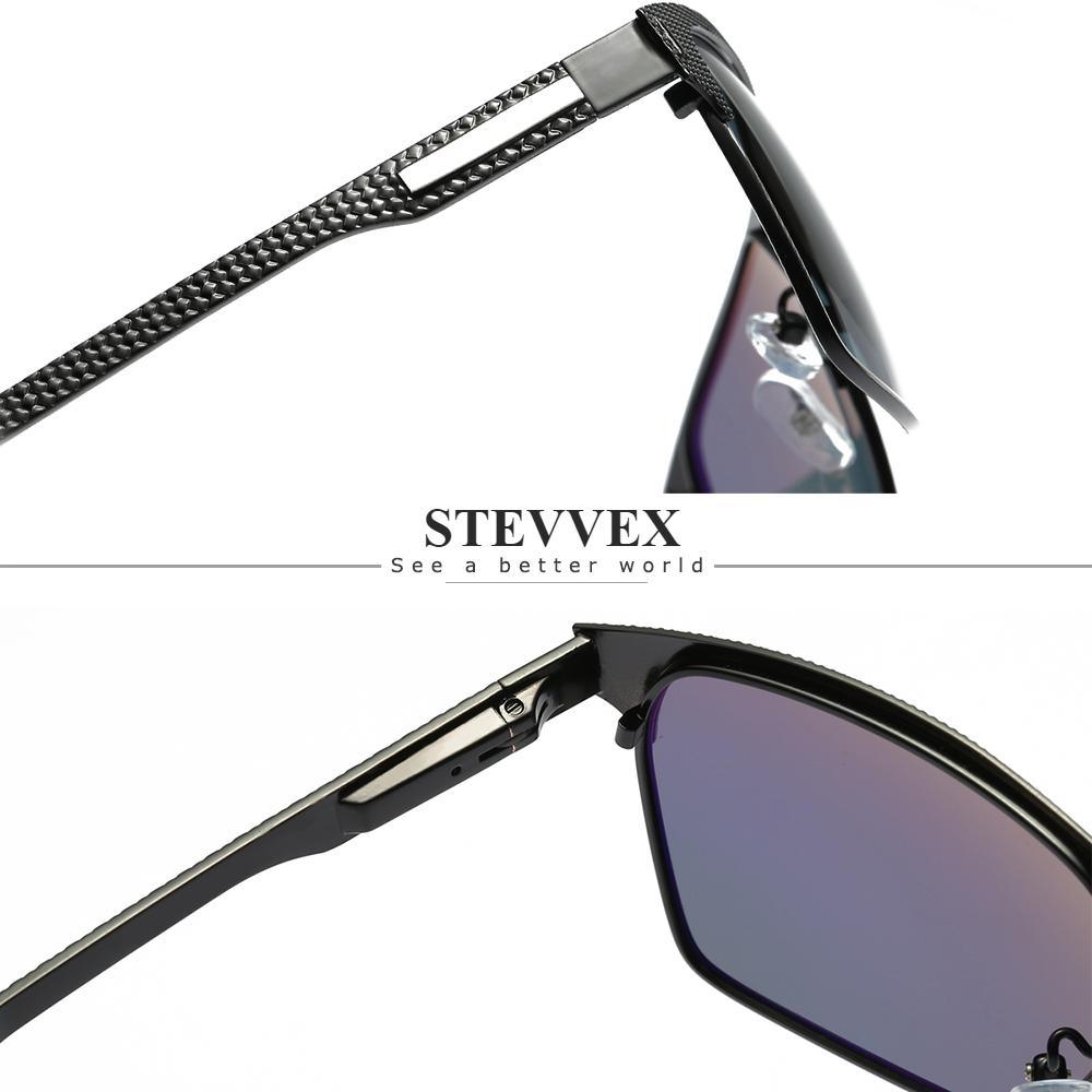 Luxury  High Quality Polarized Sunglasses Metal Frame Sunglasses For Men In Business Retro Modern Style With UV400 Protection - SJB-DIAMOND ELITES