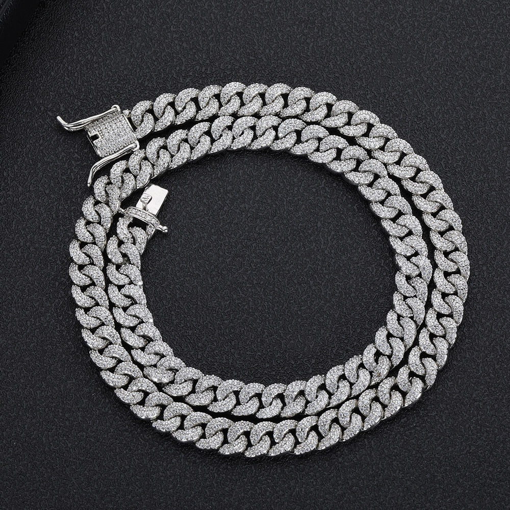 Iced Out Bling CZ Necklace Pi-Mart