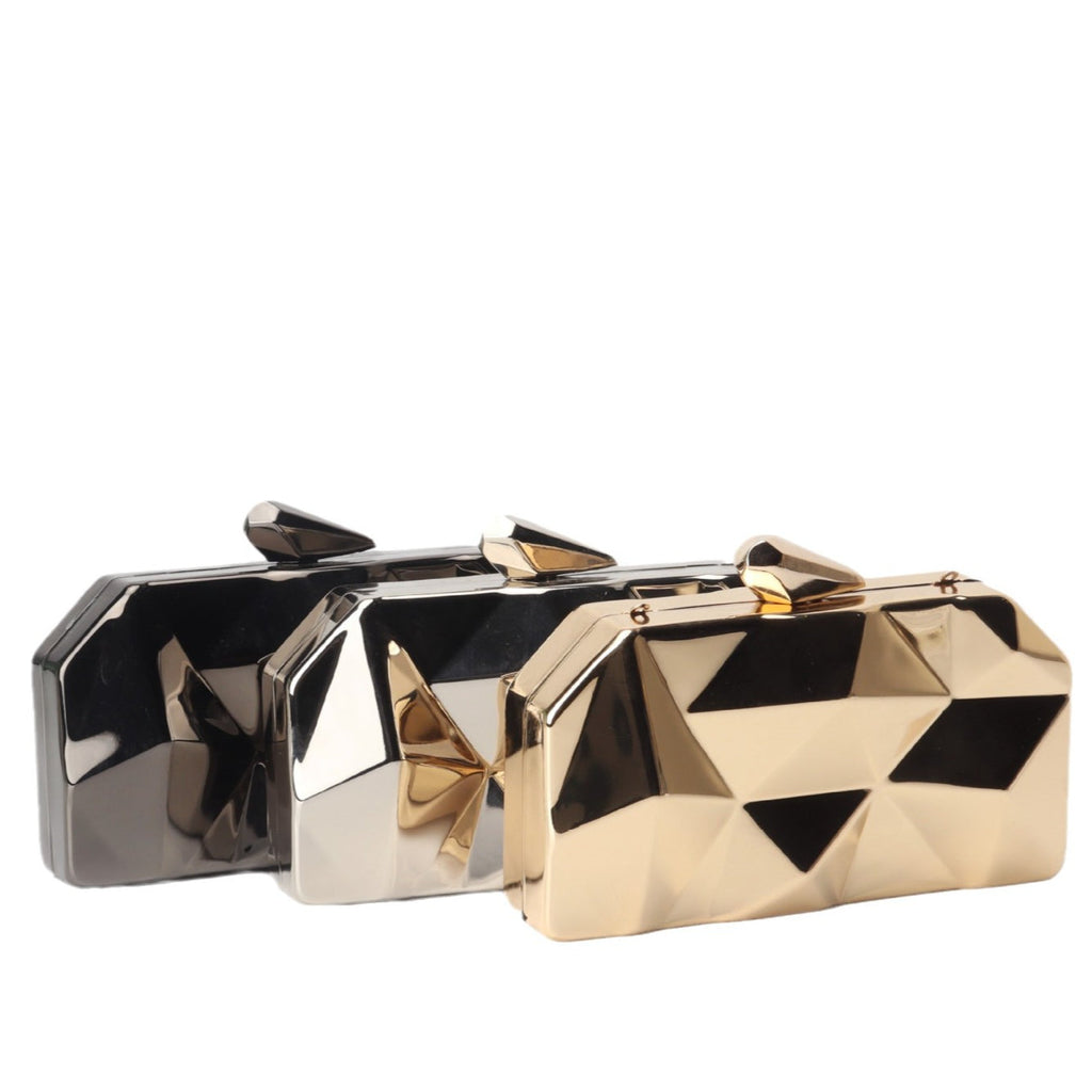 Geometric Dinner Bags, Dress Bags Evening Clutch Purse Party Prom Bags Clutch - SJB-DIAMOND ELITES