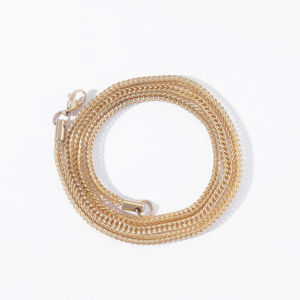 Vacuum Electroplating Stainless Steel Chain For Men And Women Pi-Mart
