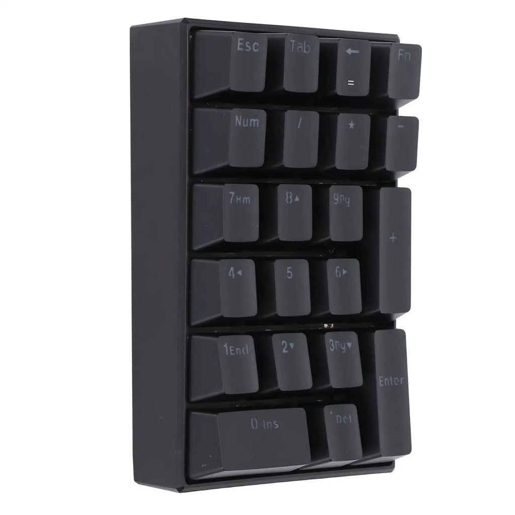 Wired Keyboard Stepped Keycap Fadeless Durable Backlit 21 Keys LED Mechanical KeyboardRed Shaft - SJB-DIAMOND ELITES