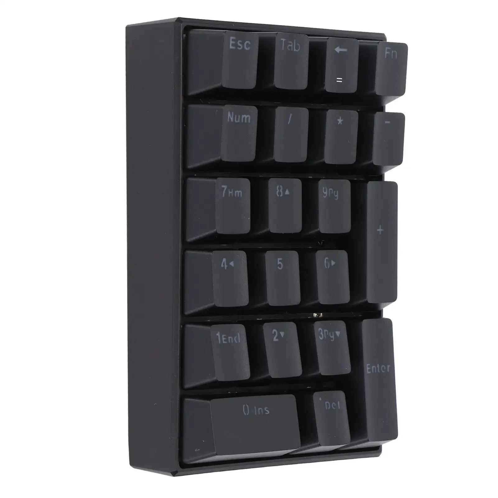 Wired Keyboard Stepped Keycap Fadeless Durable Backlit 21 Keys LED Mechanical KeyboardRed Shaft - SJB-DIAMOND ELITES