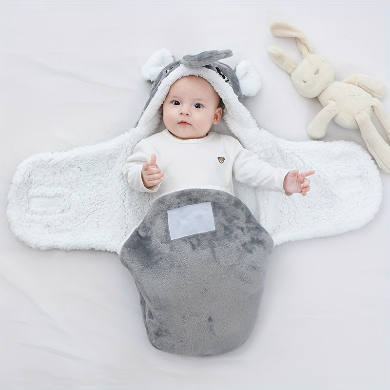 Cute Wrap, Flannel Thickened Soft Swaddling Blanket, Soft Sleeping Bag, Great Christmas Halloween Thanksgiving Day Gift, New Year's Gift, Valentine's Day Gift Lootquake LLC