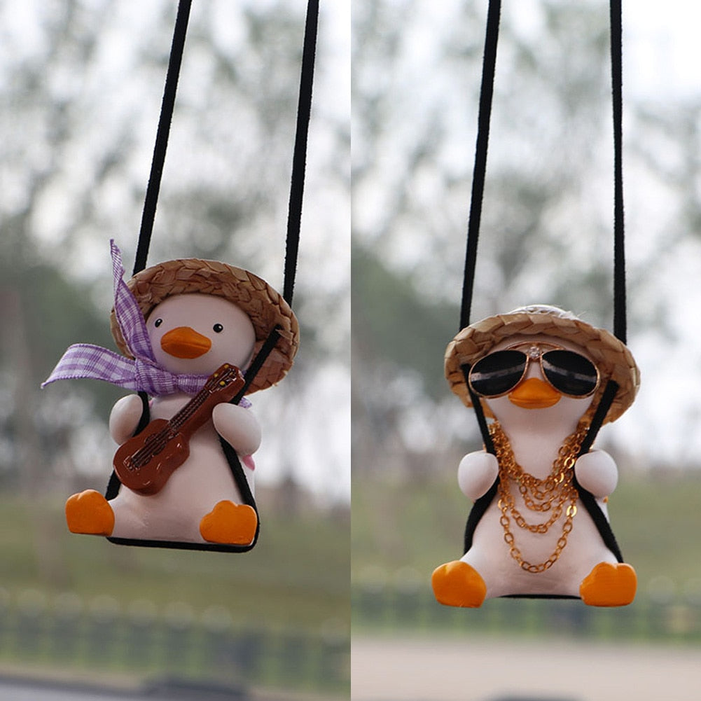 Car Pendant Cute Swinging Duck - SJB-DIAMOND ELITES