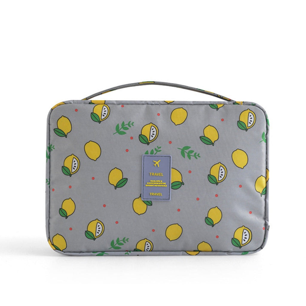 Toiletry Bag, Travel Wash Bag, Printed nylon Cosmetic Bag, Multifunctional Portable Large Capacity Storage Bag, Hangable Wash Bag - SJB-DIAMOND ELITES
