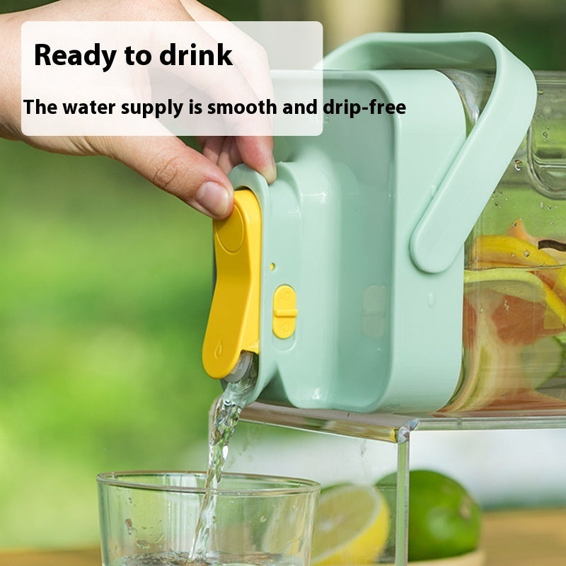 Refrigerator Cold Water Bottle With Faucet Large Capacity Cool Water Pot Pi-Mart