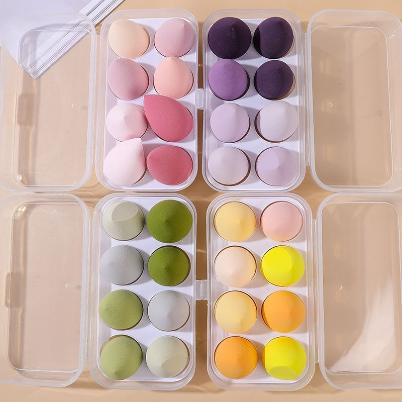 Cosmetic Egg Powder Puff Cushion Super Soft Smear-proof Beauty Blender Studio Sponge Egg Pi-Mart