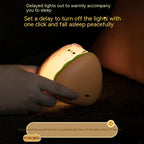 Hamburger Pig Small Night Lamp USB Rechargeable Bedroom Pi-Mart