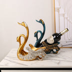 Light Luxury Swan Wine Rack High-end Creative Handicraft Ornaments Pi-Mart
