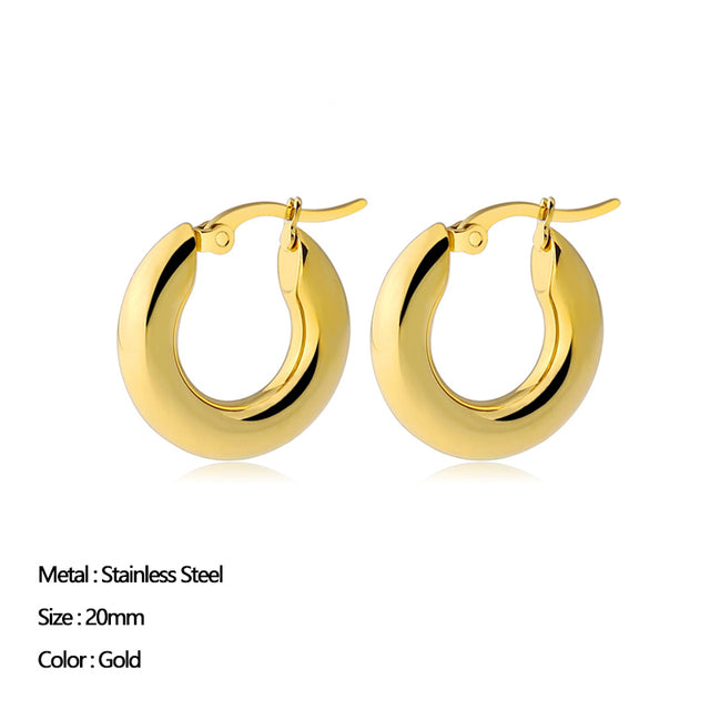Classic Stainless Steel Ear Buckle Pi-Mart