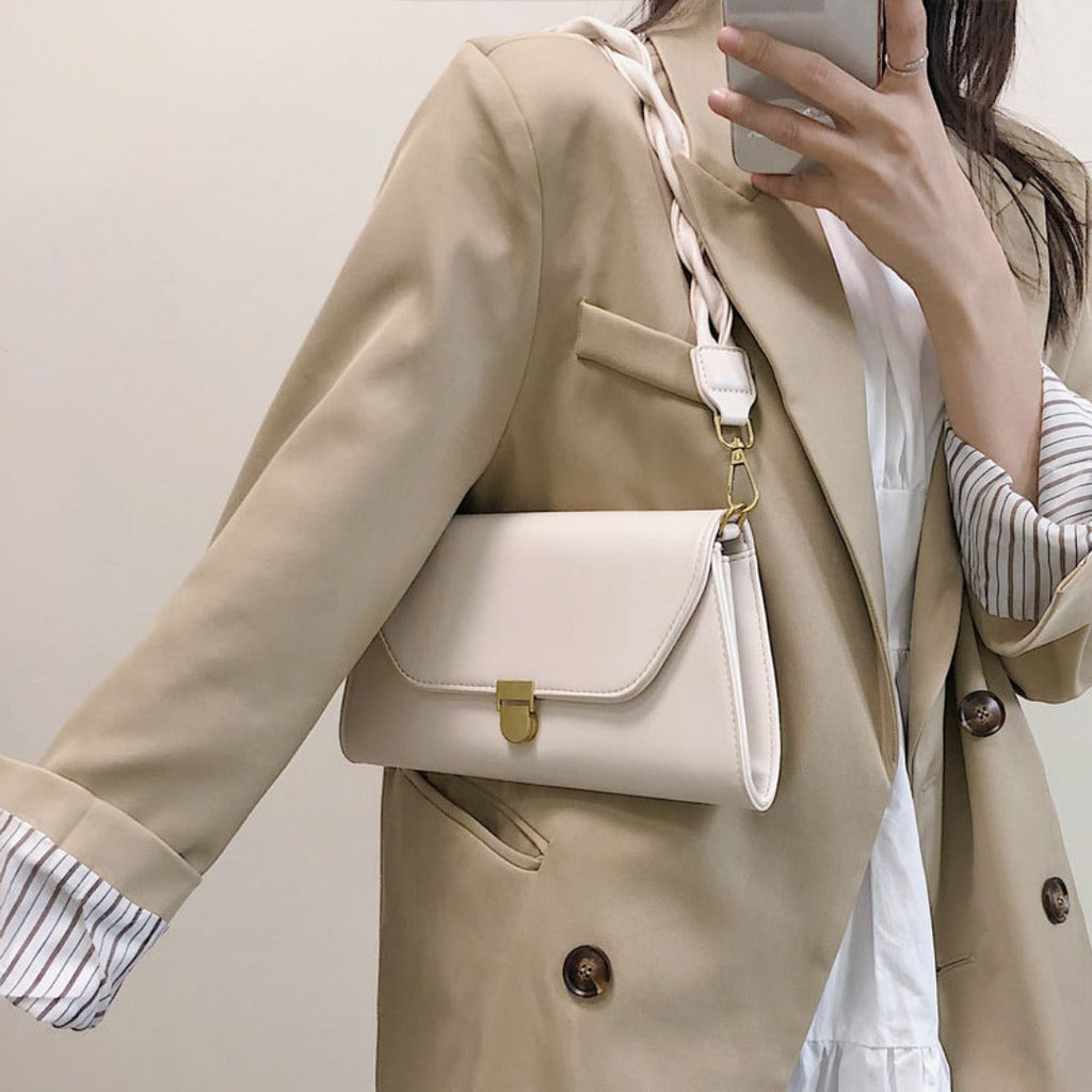 Design hobo shoulder bag female, retro shoulder bag small, crossbody versatile chain small square bag - SJB-DIAMOND ELITES