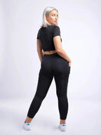 Short-Sleeve Crop Top - SJB-DIAMOND ELITES