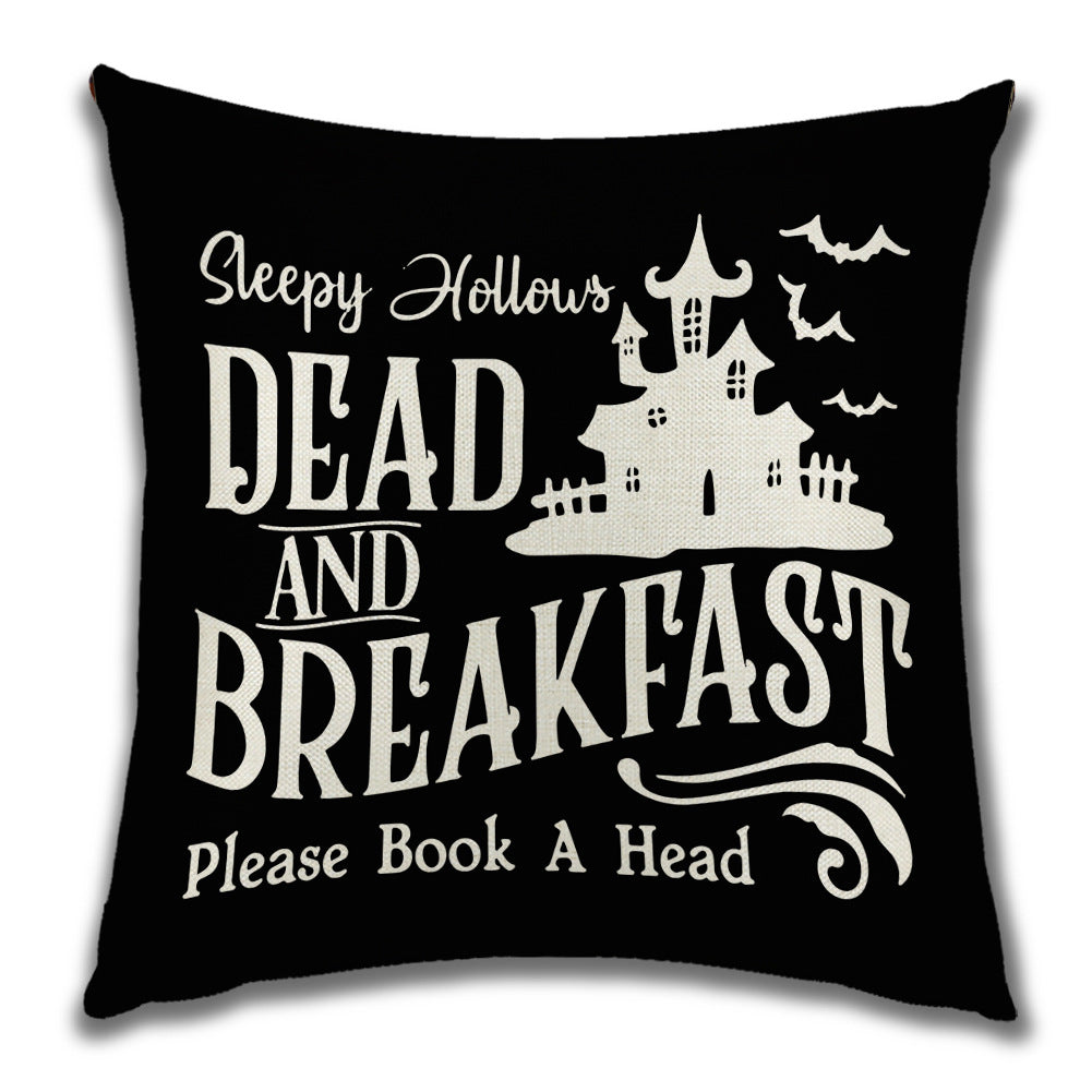 Cartoon Pumpkin Castle Sofa Cushion Cushion Pillowcase Pi-Mart