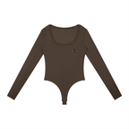 Loki & Ivy Women's Tight Long Sleeve Yoga Bodysuit