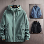 Spring And Autumn Men's Jacket Student Autumn Workwear Jacket Hooded Pi-Mart