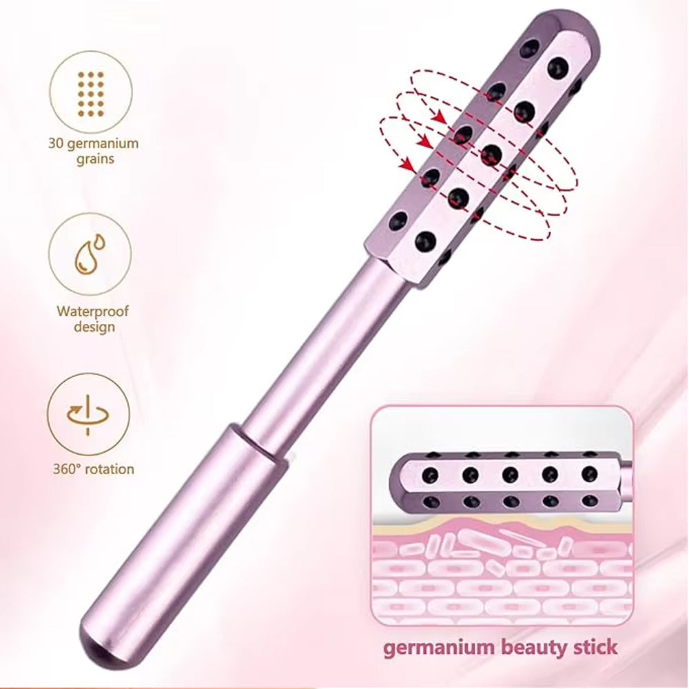 30 Germanium Beauty Stick Massage Beauty Stick Facial Roller Face Lift Bar Anti Wrinkle Facial Massager Skin Care Tool Derma Rolling Face Massage Roller Wand Pi-Mart