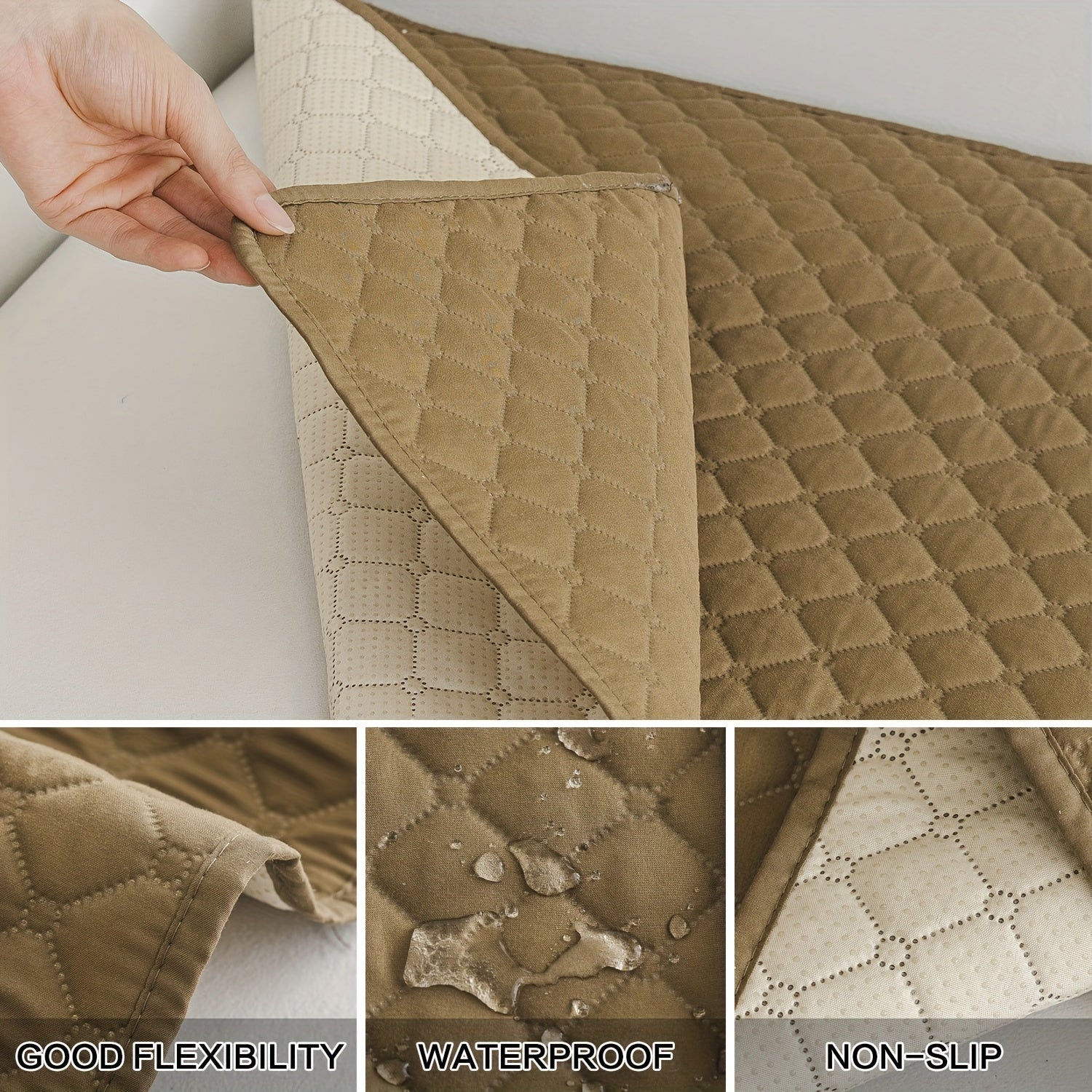 Waterproof non-slip pet mattress, pet blanket, pet furniture mattress, pet sofa waterproof cushion Lootquake LLC