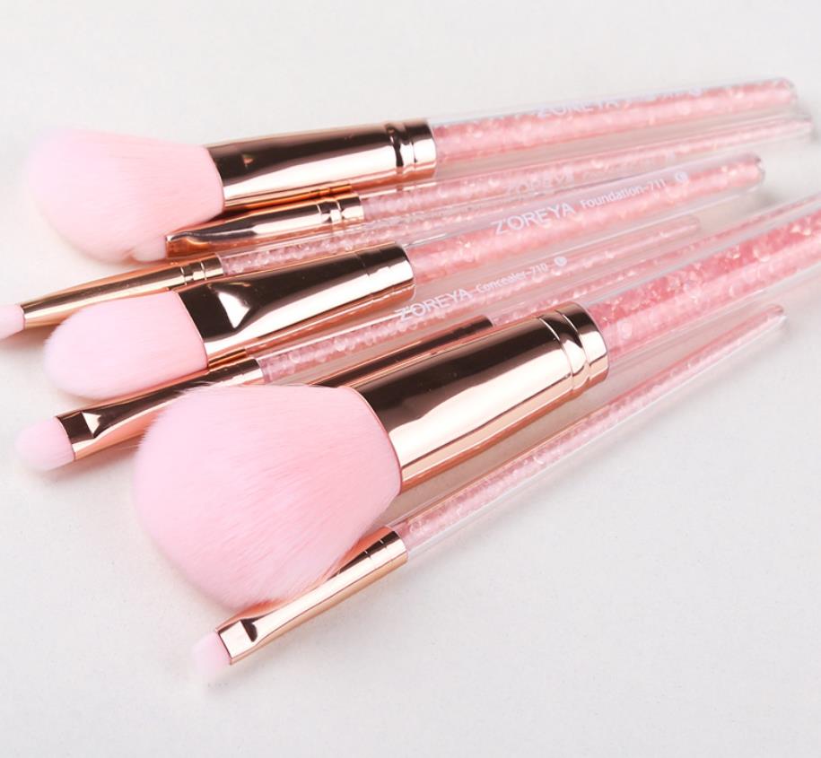 Pink Quicksand Makeup Brush - SJB-DIAMOND ELITES