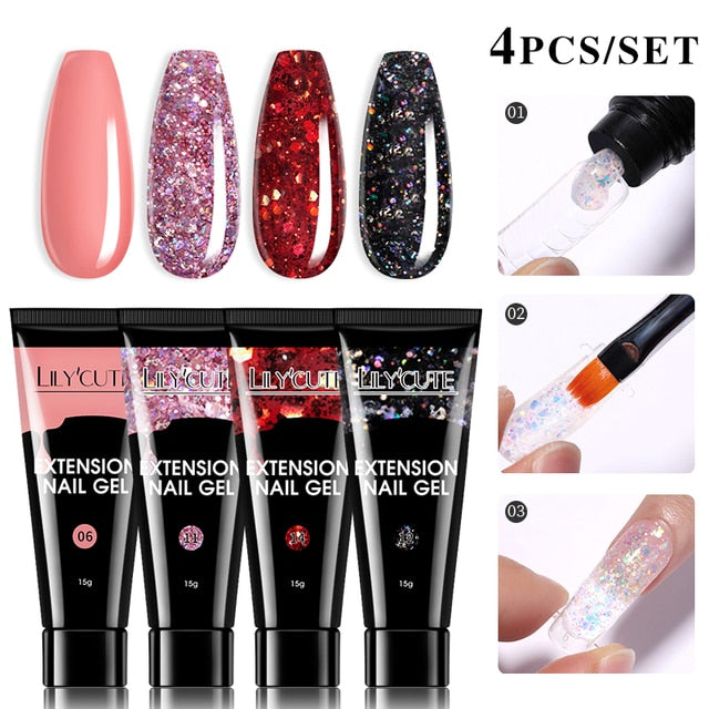 Extension Gel Set - SJB-DIAMOND ELITES