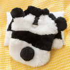 Winter Dog Cute Cow Feet Fluffy Jacket Pi-Mart