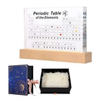 Periodic Table With 83 Kinds Of Real Elements Inside, Acrylic Periodic Table Of Elements Samples, Easy To Read, Creative Gifts For Science Lovers And Students - SJB-DIAMOND ELITES