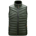 Men's Casual Fashion Solid Color Vest Jacket
