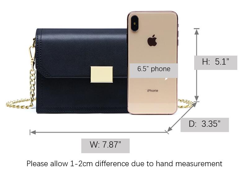 Genuine leather shoulder chain bag crossbody bag all-match small square bag - SJB-DIAMOND ELITES