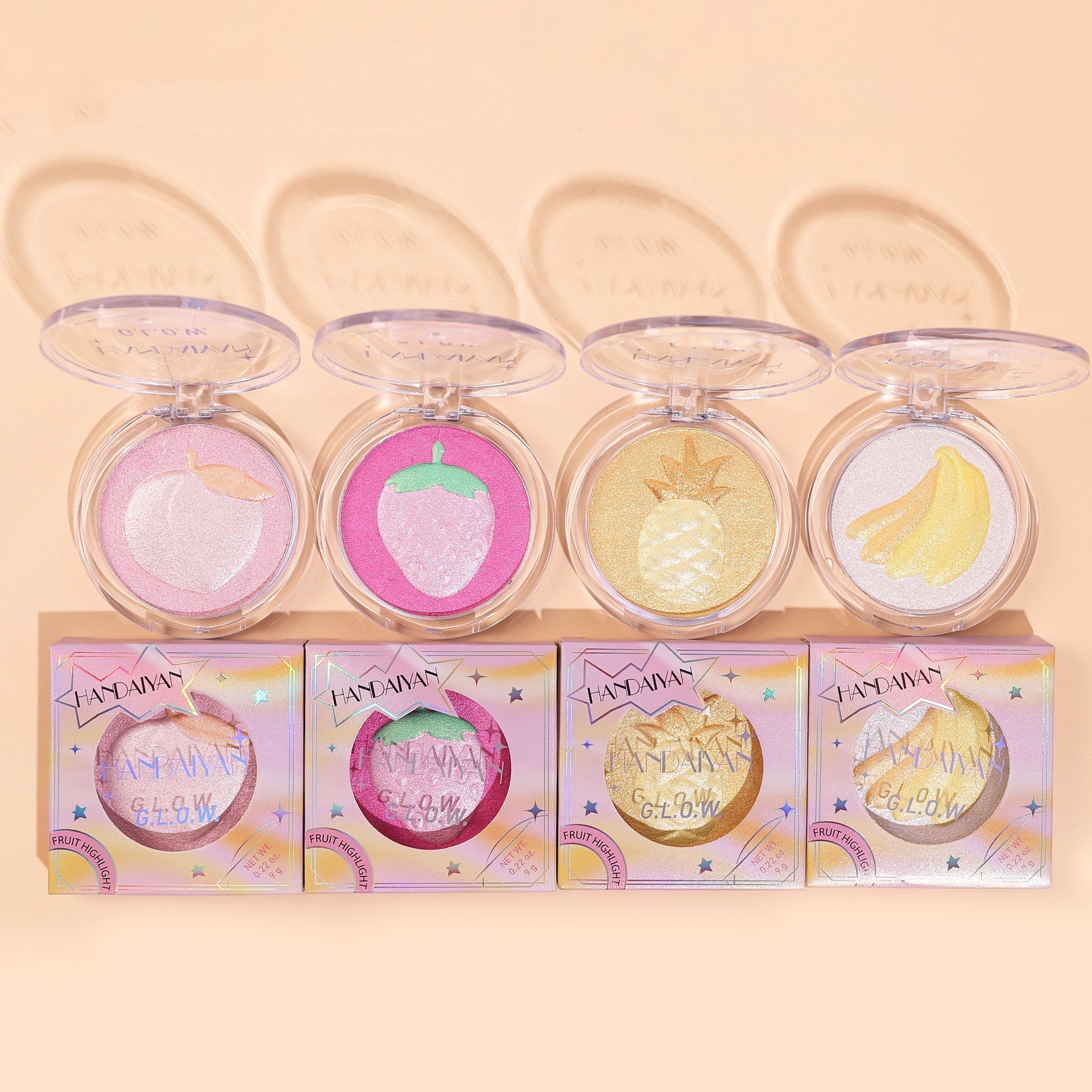 Fruit Highlight Powder Diamond Brightening Glitter Pi-Mart