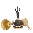 Copper Bells Hand Bells Buddhist Bells Metal Hand Bells Pi-Mart