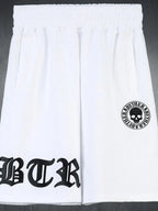 Men's Plus Size Elastic Waist Shorts