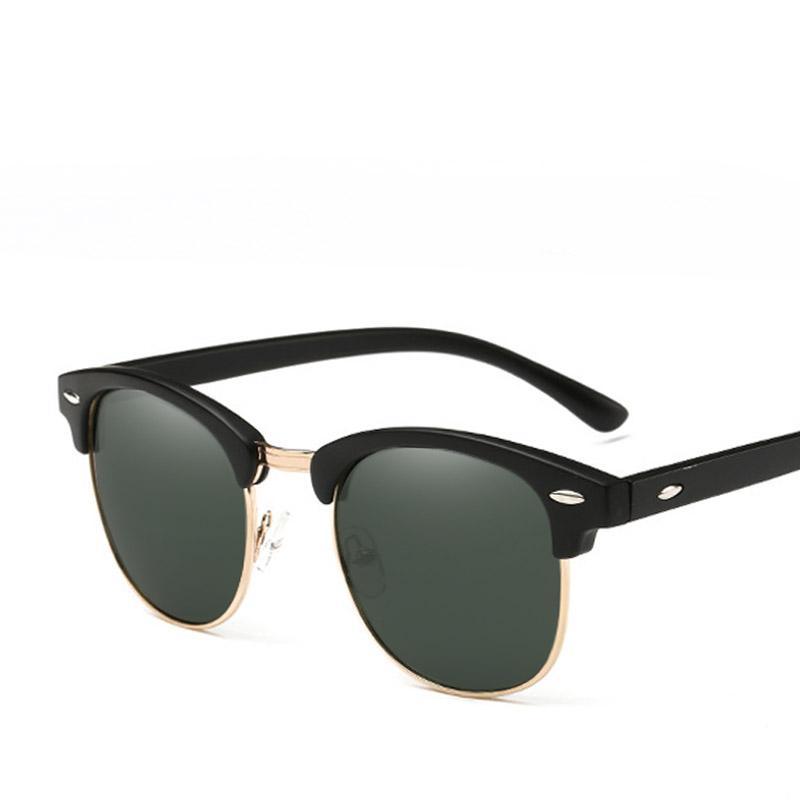 Polarized Retro Classic  Metal Frame Famous Sunglasses For Men Woman and  Lady Brand Designer Oculos masculino lentes de sol - SJB-DIAMOND ELITES