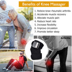 Electric Infrared Heating Knee Massager Wrap Elbow Joint Support Vibration Therapy Physiotherapy Machine Pain Relief Massageador Pi-Mart