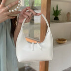 Silver mini hobo shoulder bag, small shoulder purse, women's summer shoulder bag, small hobo handbag - SJB-DIAMOND ELITES