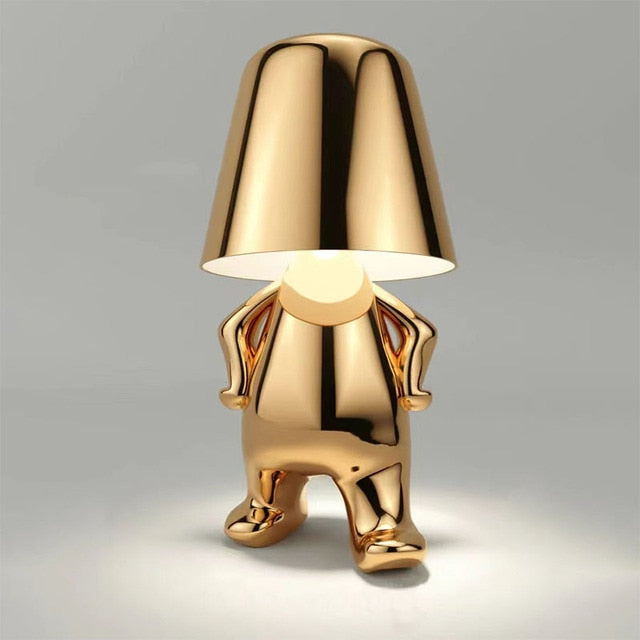 Italy Little Golden Man LED Table Lamp - SJB-DIAMOND ELITES