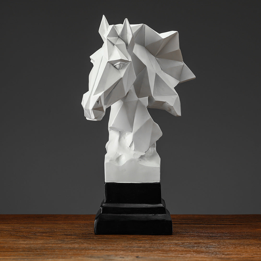 Artistic Geometric Horse Ornaments Creative Home Lootquake LLC