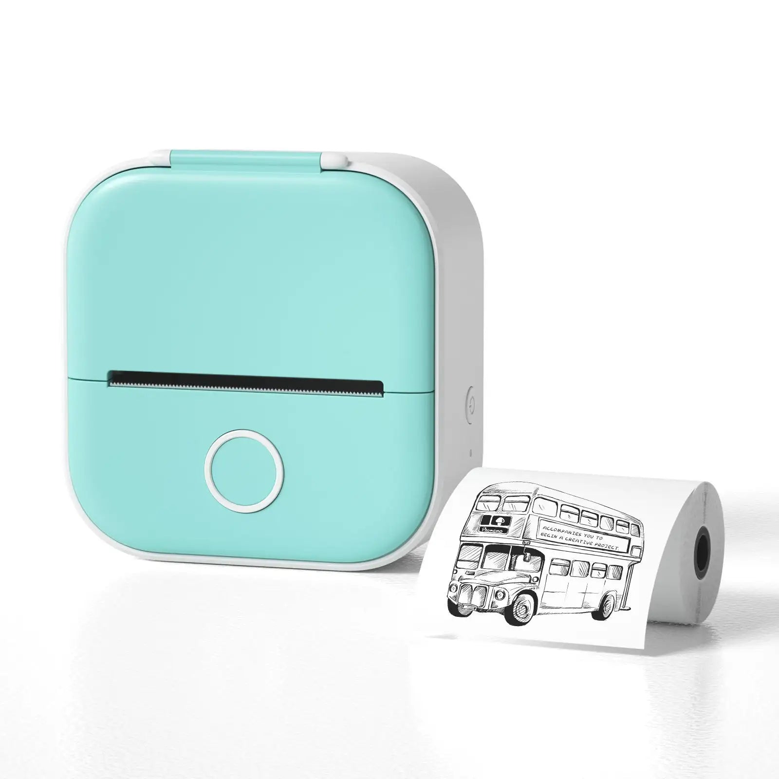 Portable Mini Printer for Students and Hobbyists, Bluetooth Thermal Label Printer - SJB-DIAMOND ELITES