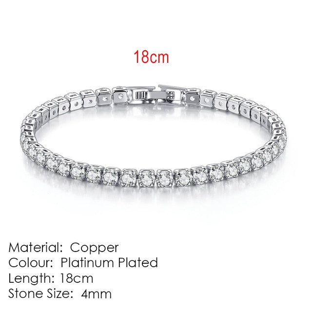 Fashion Multicolor Tennis Bracelet for Women Pi-Mart