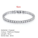 Fashion Multicolor Tennis Bracelet for Women Pi-Mart