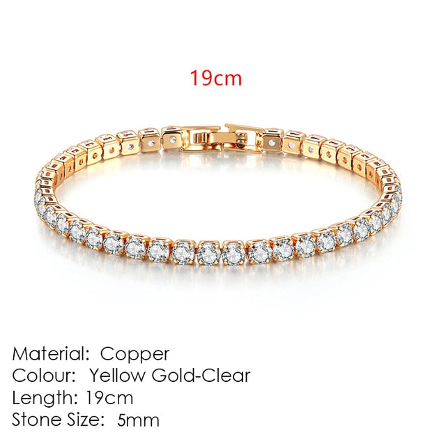 Fashion Multicolor Tennis Bracelet for Women Pi-Mart