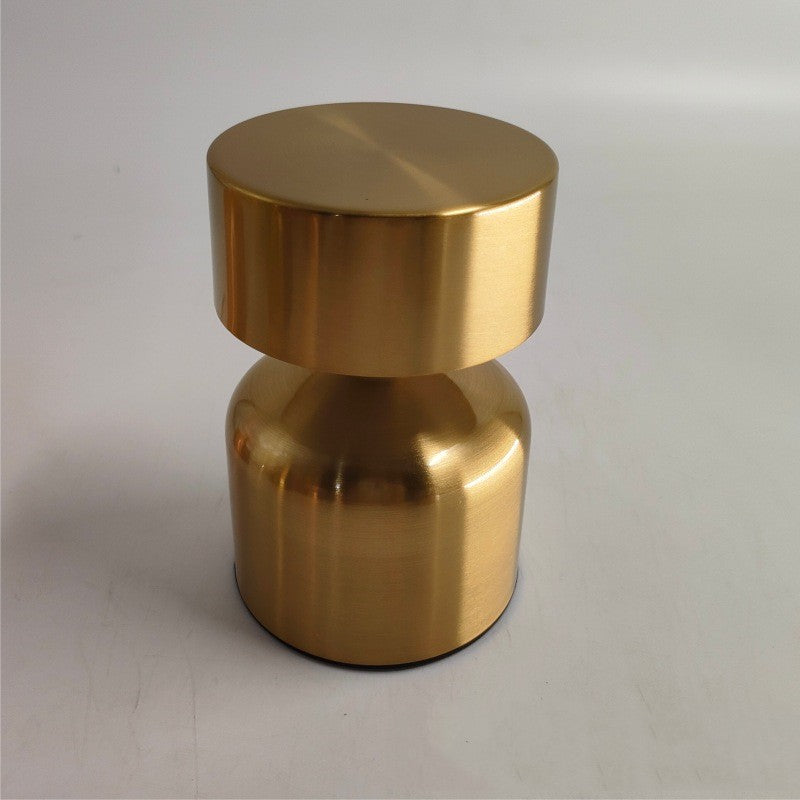 Mini Metal Table Lamp Retro Charging Lamp Creative Dumbbell Night Light Pi-Mart