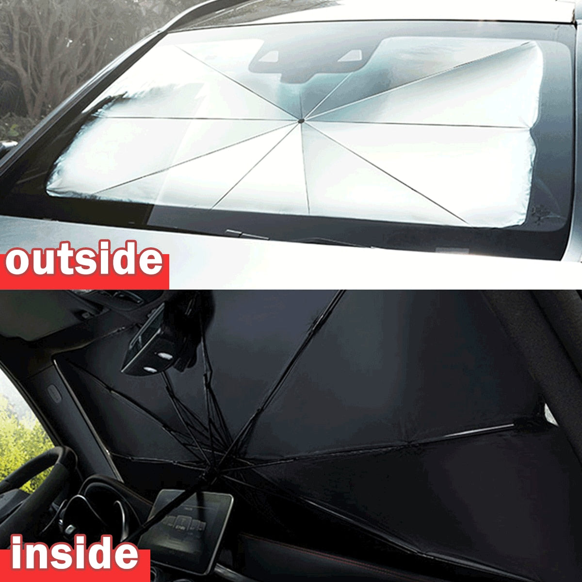 Car Windshield Umbrella - SJB-DIAMOND ELITES