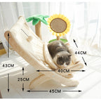 Pet Cat Sofa Bed Sunbathing Chair Pi-Mart