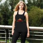 Red Crab Women's Loose Racerback Tank Top - SJB-DIAMOND ELITES