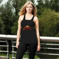 Red Crab Women's Loose Racerback Tank Top - SJB-DIAMOND ELITES